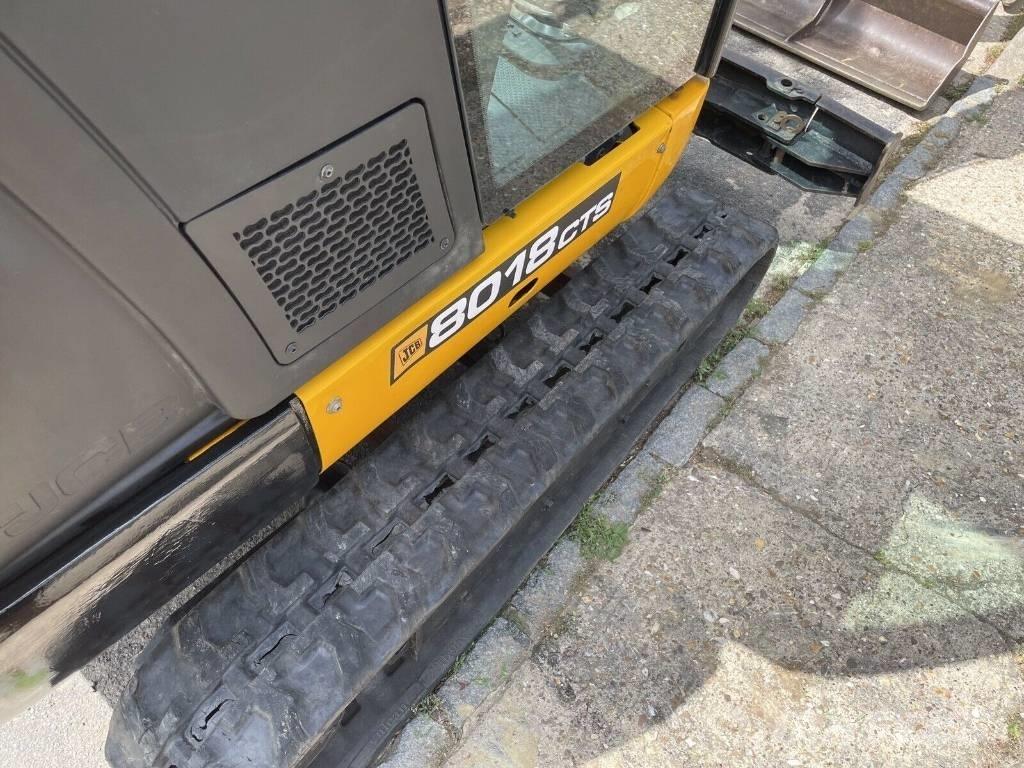 JCB 8018 CTS Mini ekskavatörler, 7 tona dek