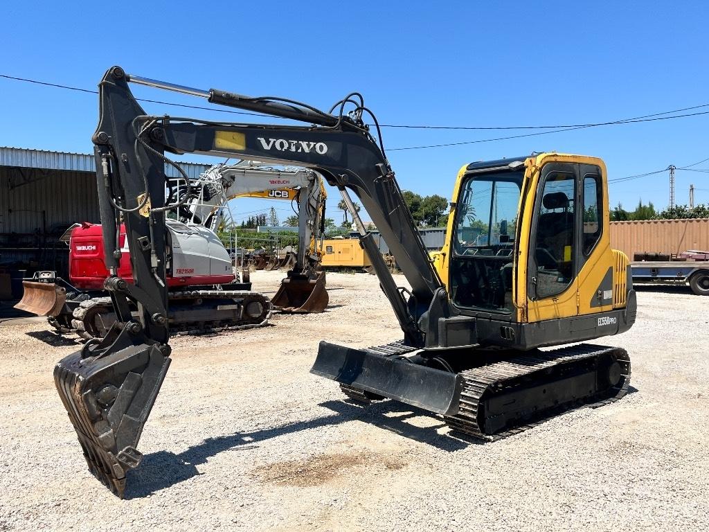 Volvo ECR 55 Mini ekskavatörler, 7 tona dek
