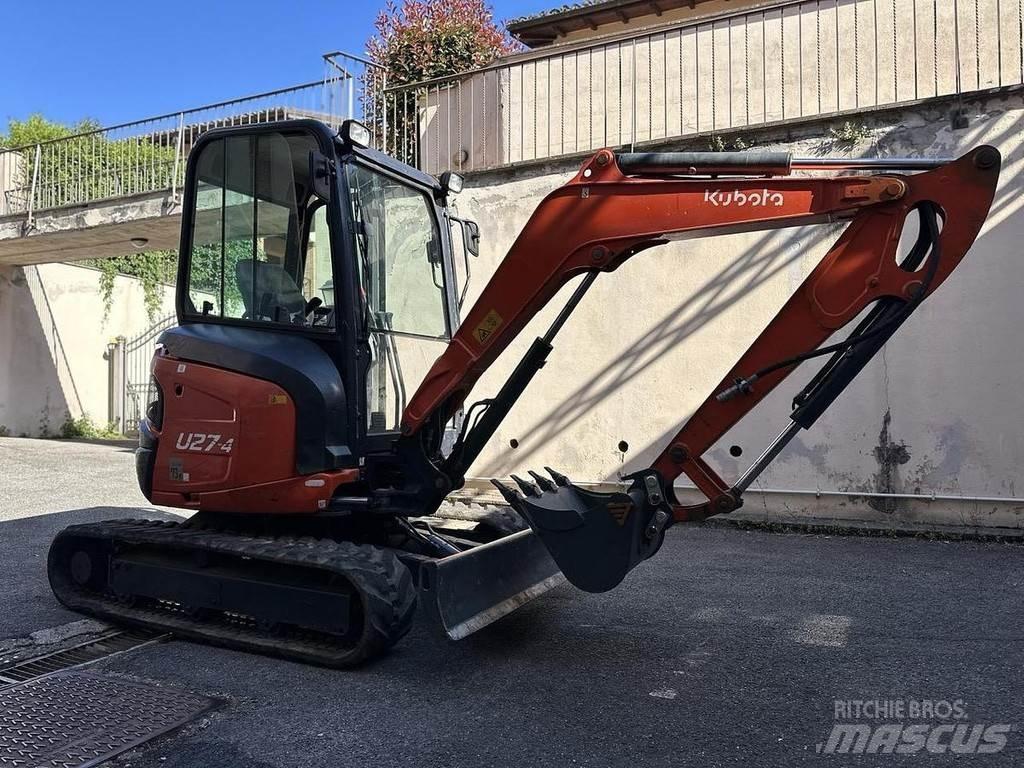 Kubota U27-4 Mini ekskavatörler, 7 tona dek