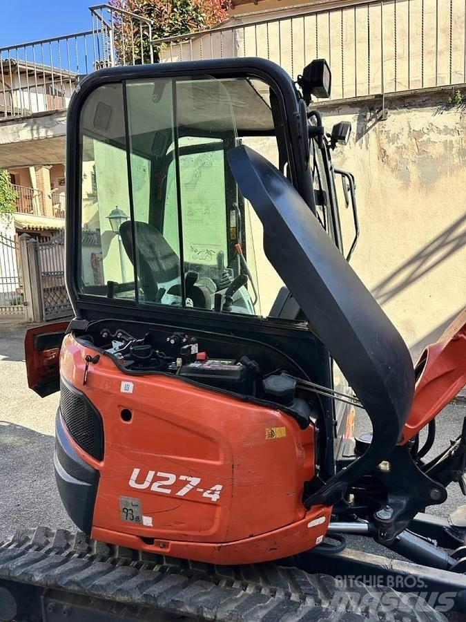 Kubota U27-4 Mini ekskavatörler, 7 tona dek