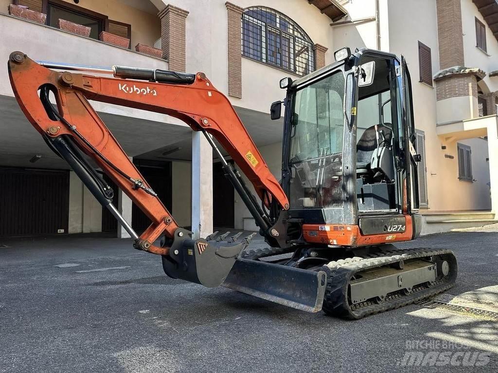 Kubota U27-4 Mini ekskavatörler, 7 tona dek