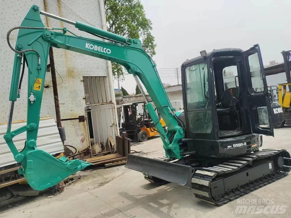 Kobelco SK 55 SR Mini ekskavatörler, 7 tona dek