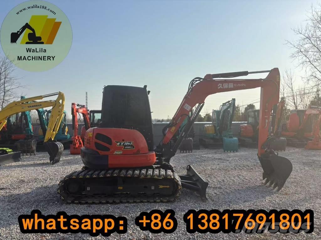 Kubota KX 161-R3 AT3 Mini ekskavatörler, 7 tona dek