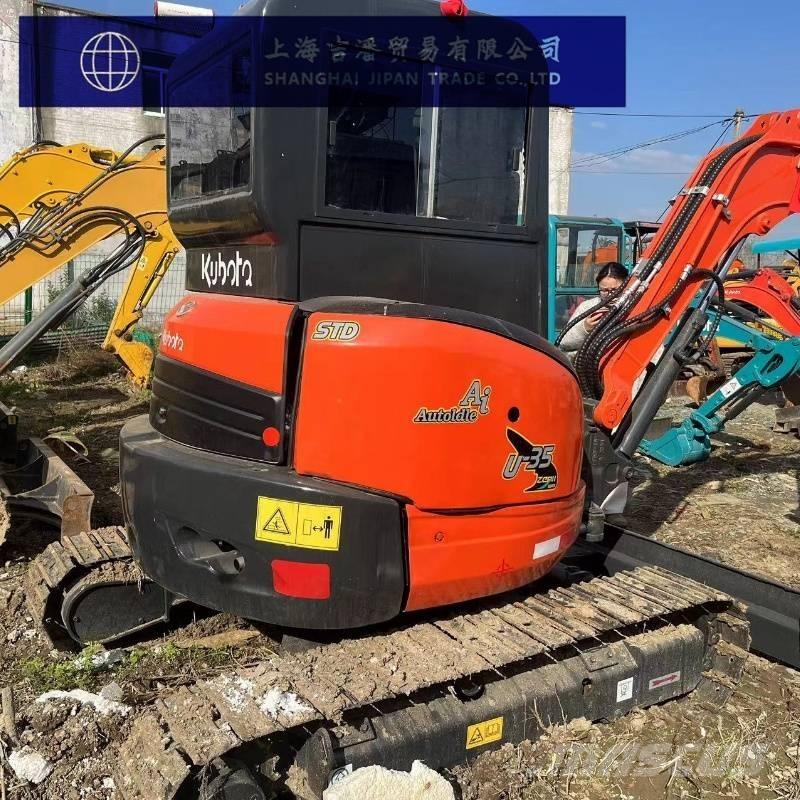 Kubota U 35 Mini ekskavatörler, 7 tona dek