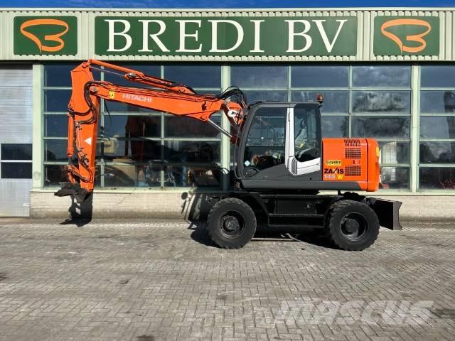 Hitachi ZX 145 W-3 Lastik tekerli ekskavatörler