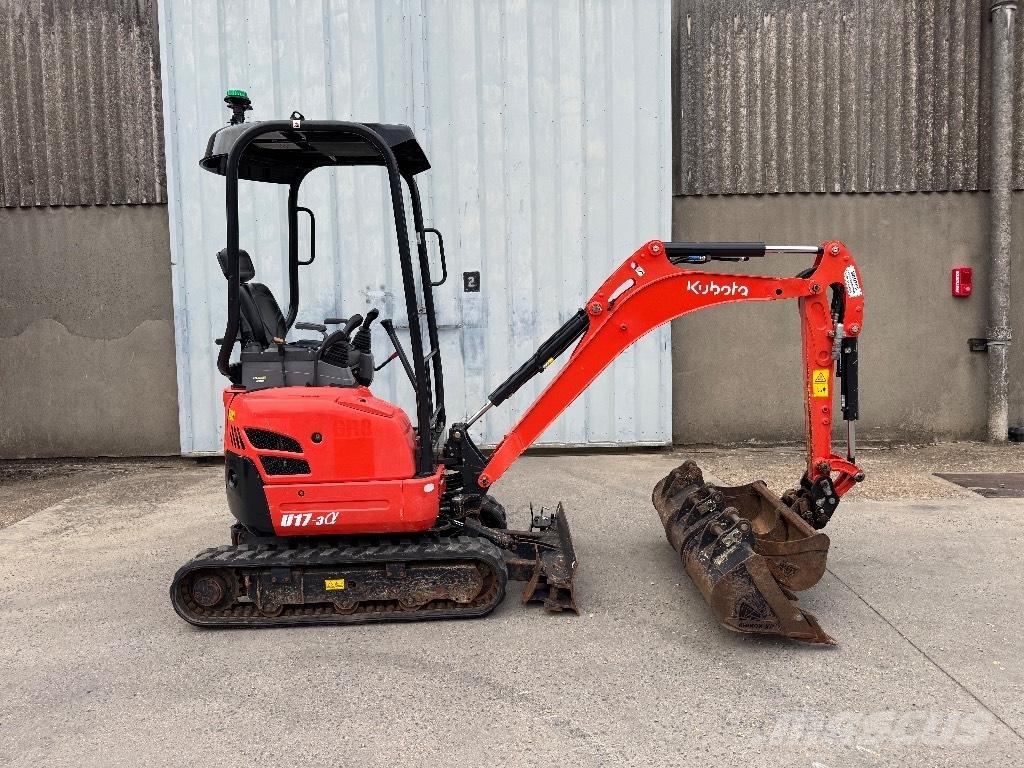Kubota U 17 Mini ekskavatörler, 7 tona dek