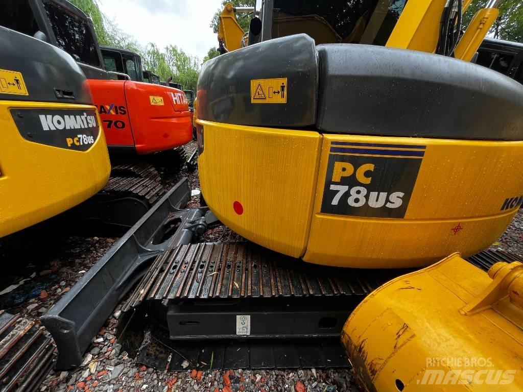 Komatsu PC 78 US Midi ekskavatörler 7 - 12 t