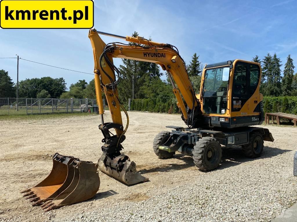 Hyundai Robex 55-9 A Lastik tekerli ekskavatörler