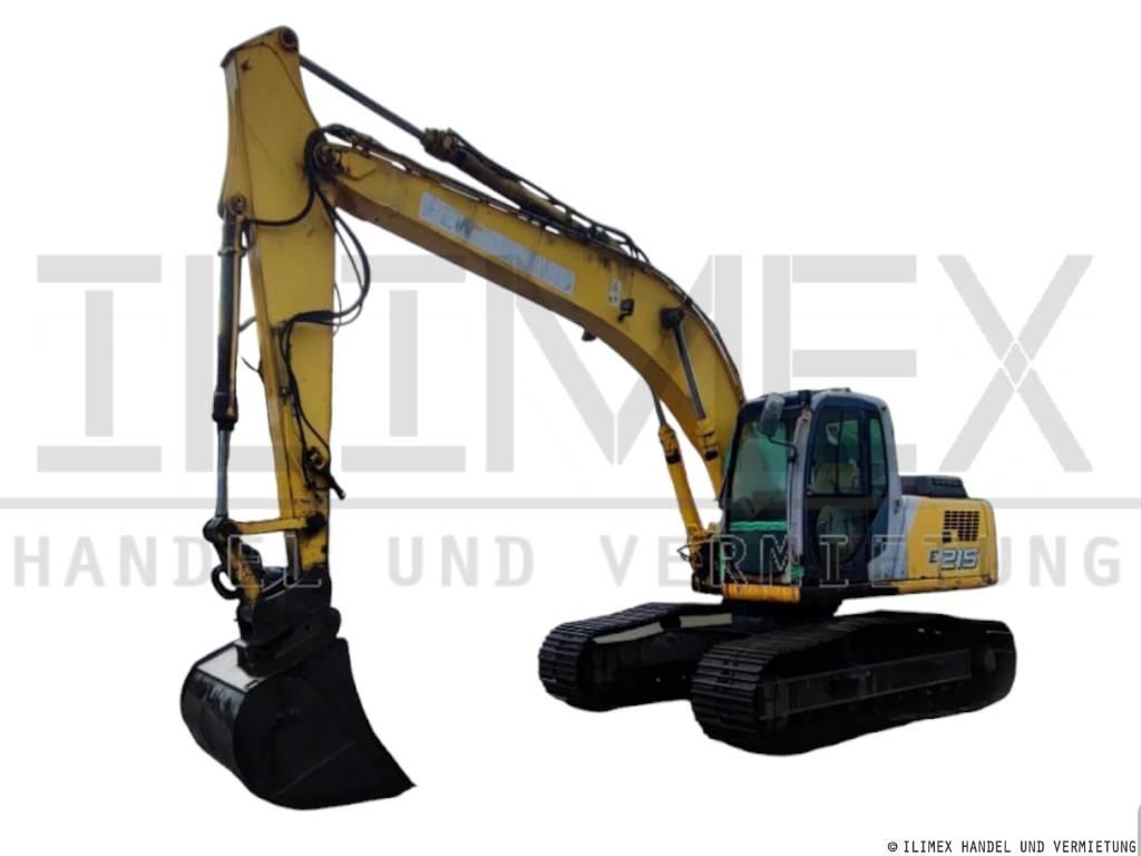 New Holland E 215 LC Paletli ekskavatörler