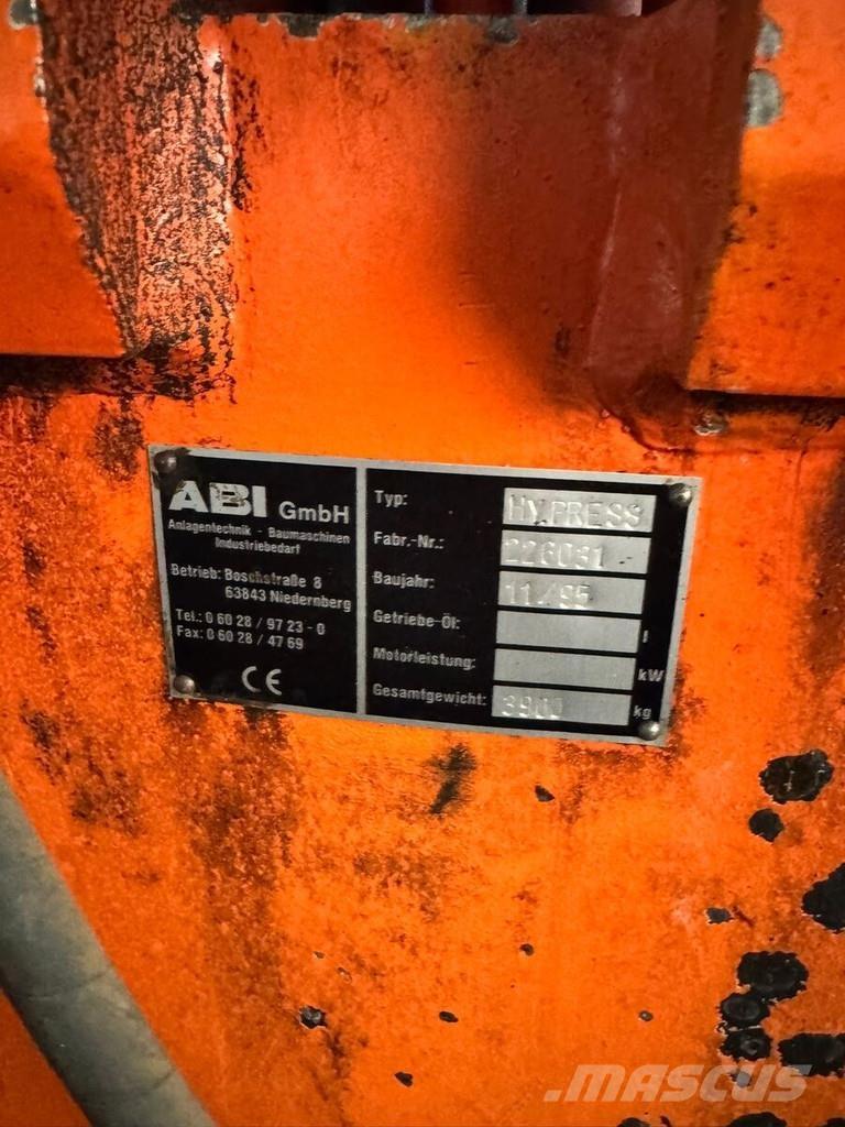 ABI Hydropress Hidrolik kırıcılar
