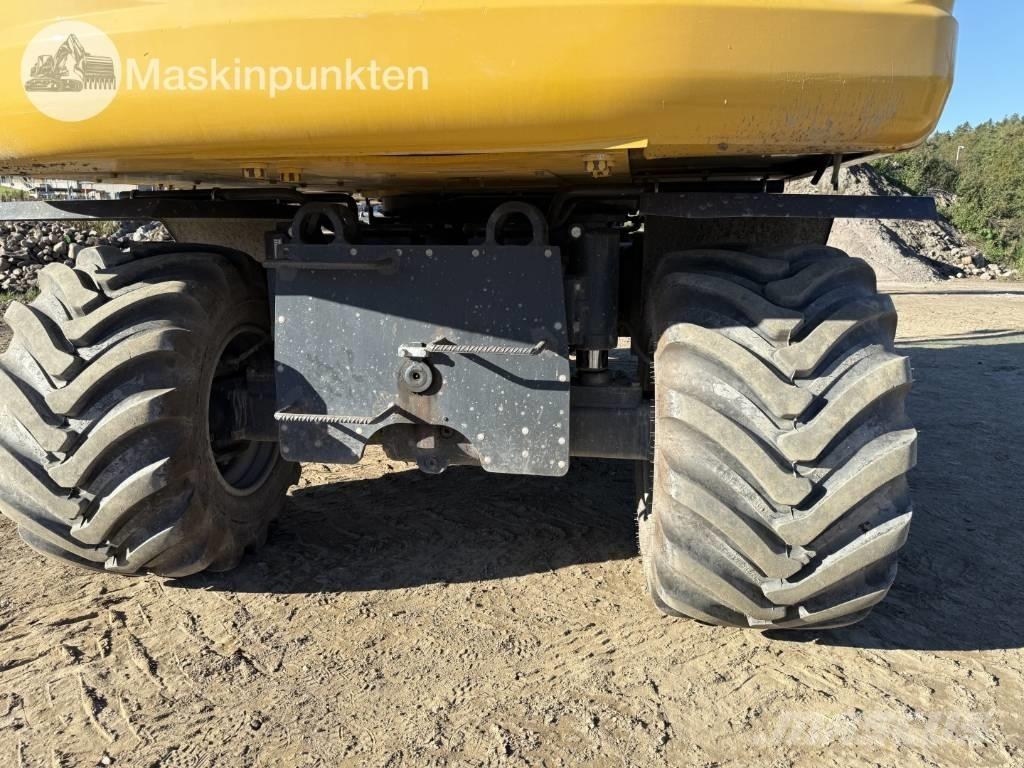 Komatsu PW 160 Lastik tekerli ekskavatörler