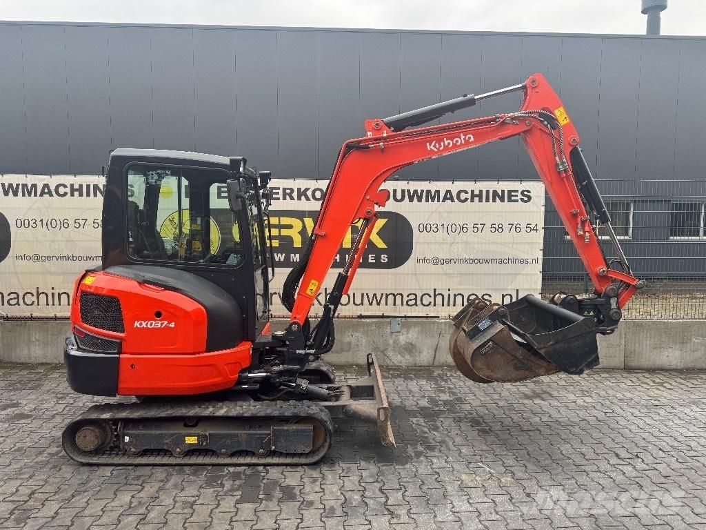 Kubota KX 037-4 Mini ekskavatörler, 7 tona dek