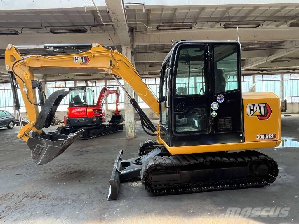 CAT 305.5 E 2 Mini ekskavatörler, 7 tona dek