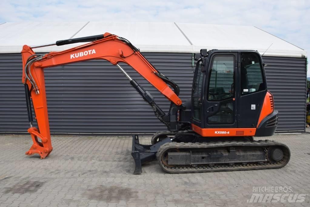 Kubota KX 080-4 Midi ekskavatörler 7 - 12 t