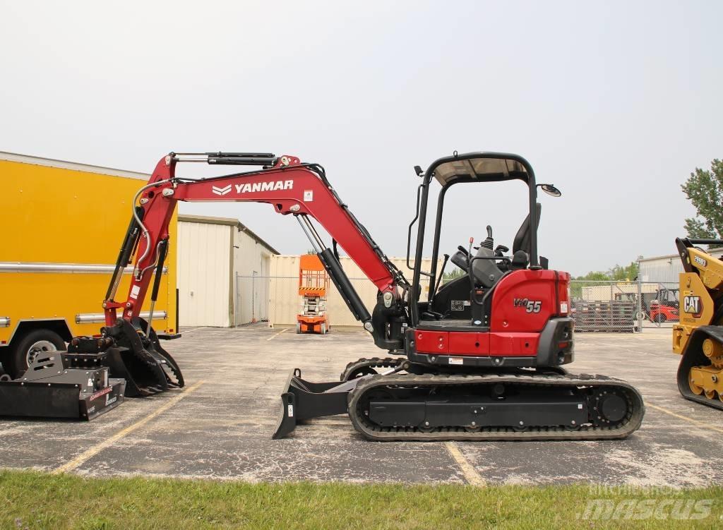 Yanmar Vio 55-6 A Mini ekskavatörler, 7 tona dek