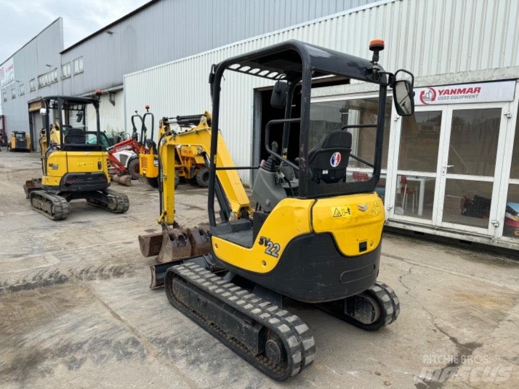 Yanmar SV22 (02097) Mini ekskavatörler, 7 tona dek