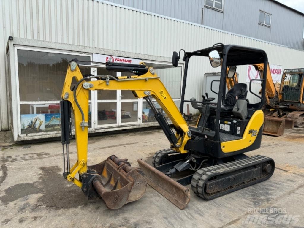 Yanmar SV22 (02097) Mini ekskavatörler, 7 tona dek