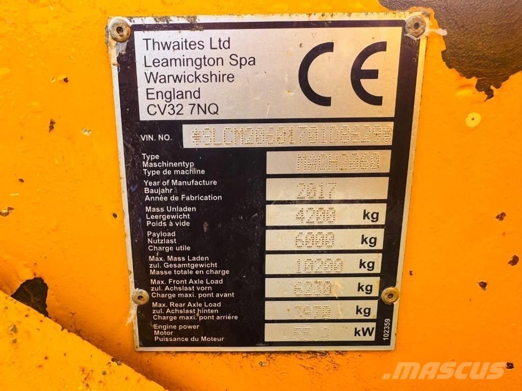 Thwaites 6T Belden kirma kamyonlar