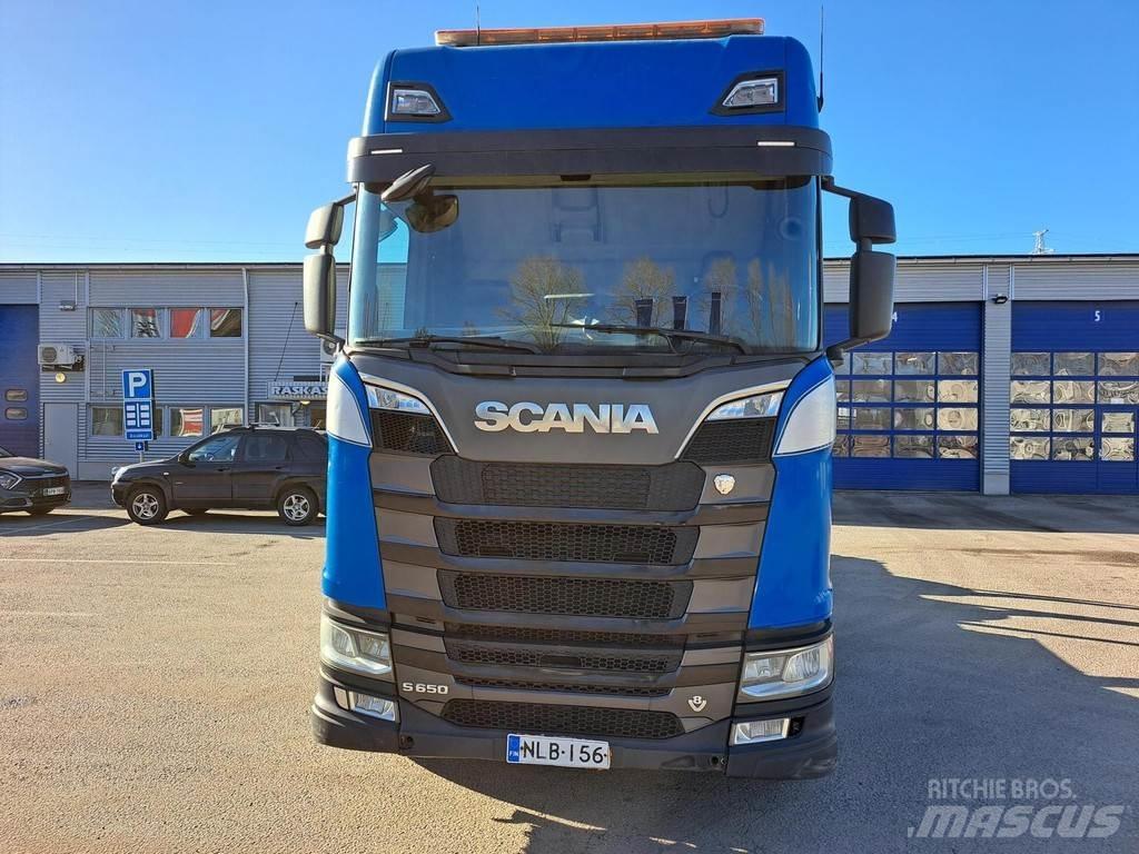 Scania S-serie Tomruk kamyonlari