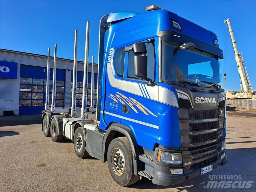 Scania S-serie Tomruk kamyonlari