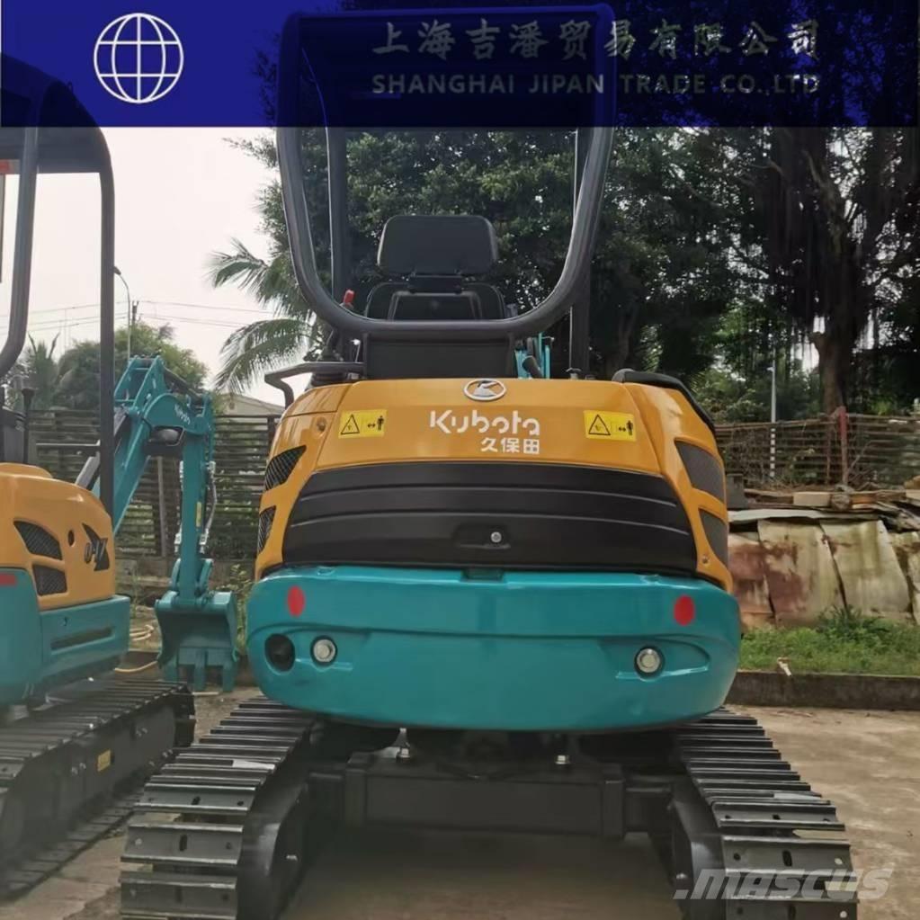 Kubota U 20 Mini ekskavatörler, 7 tona dek