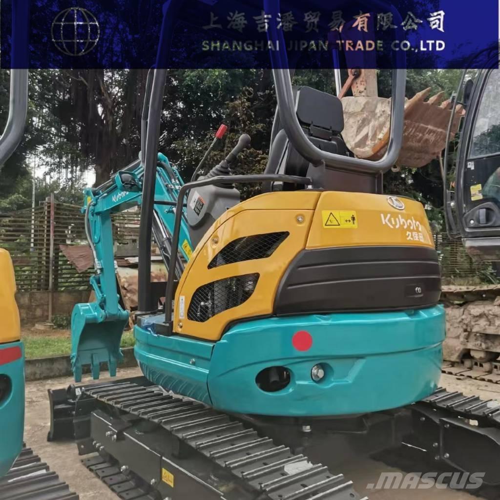 Kubota U 20 Mini ekskavatörler, 7 tona dek