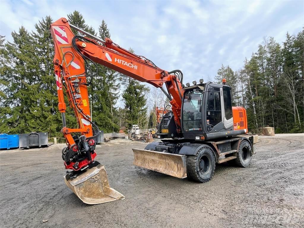 Hitachi ZX 145W-3 Lastik tekerli ekskavatörler