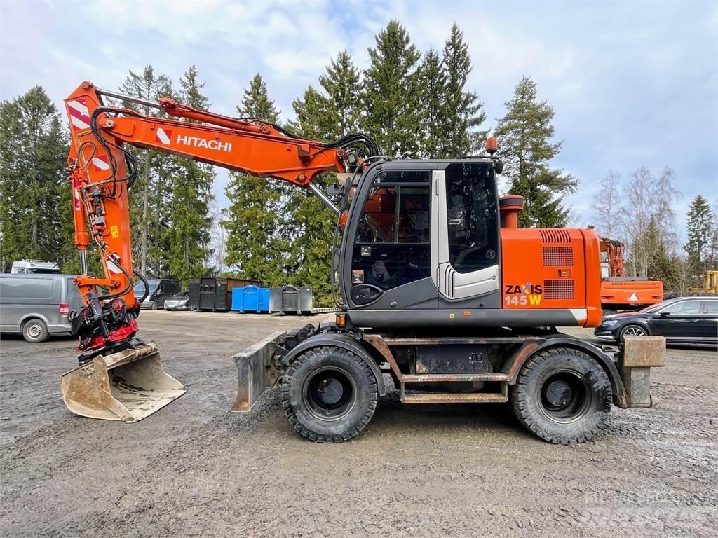 Hitachi ZX 145W-3 Lastik tekerli ekskavatörler