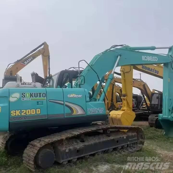 Kobelco SK200D Paletli ekskavatörler