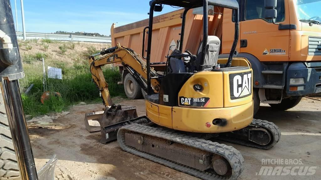 CAT 303.5 E CR Mini ekskavatörler, 7 tona dek