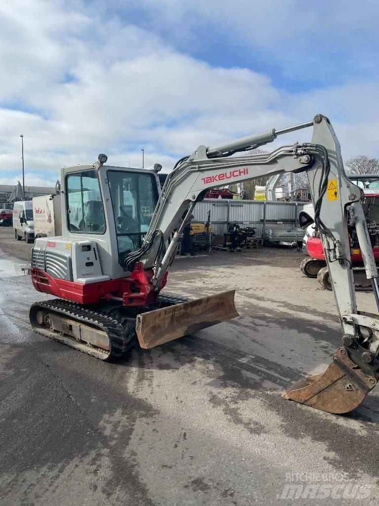Takeuchi TB 235 Mini ekskavatörler, 7 tona dek