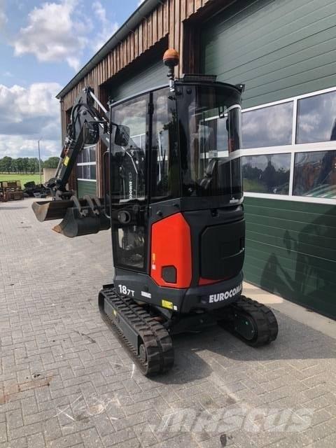 Eurocomach 18 ZT Mini ekskavatörler, 7 tona dek