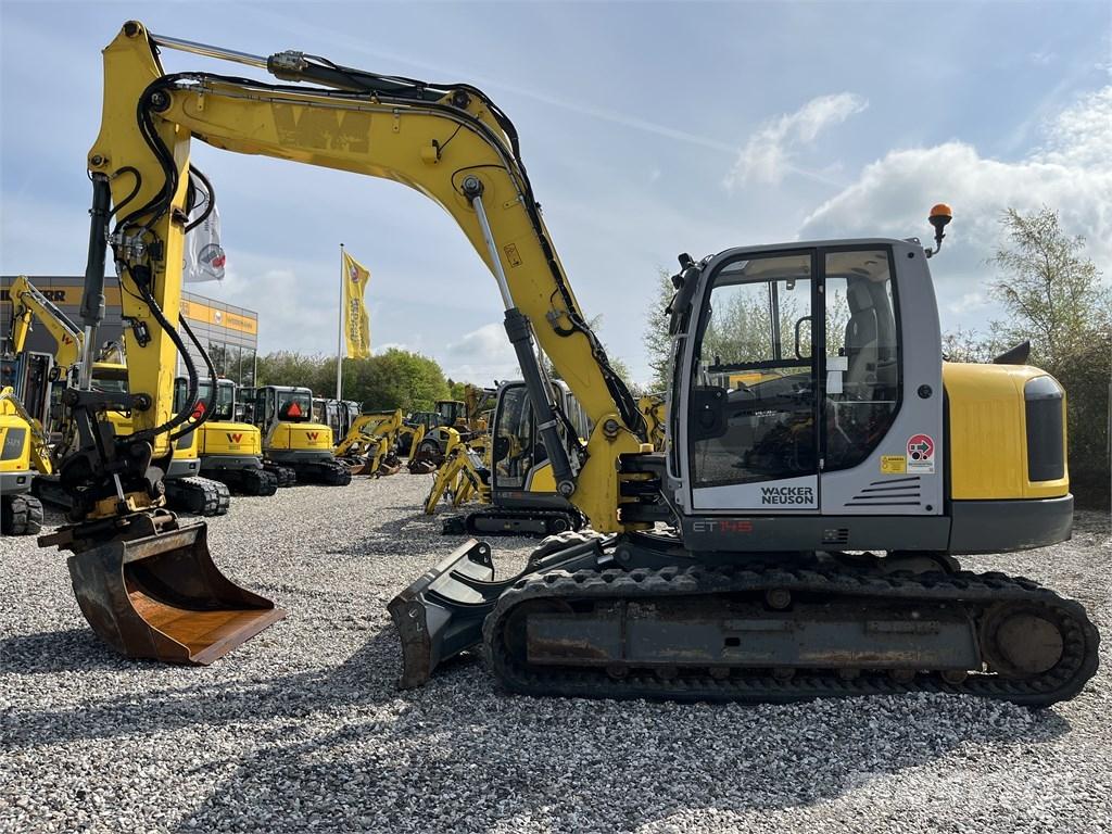 Wacker Neuson ET 145 Paletli ekskavatörler