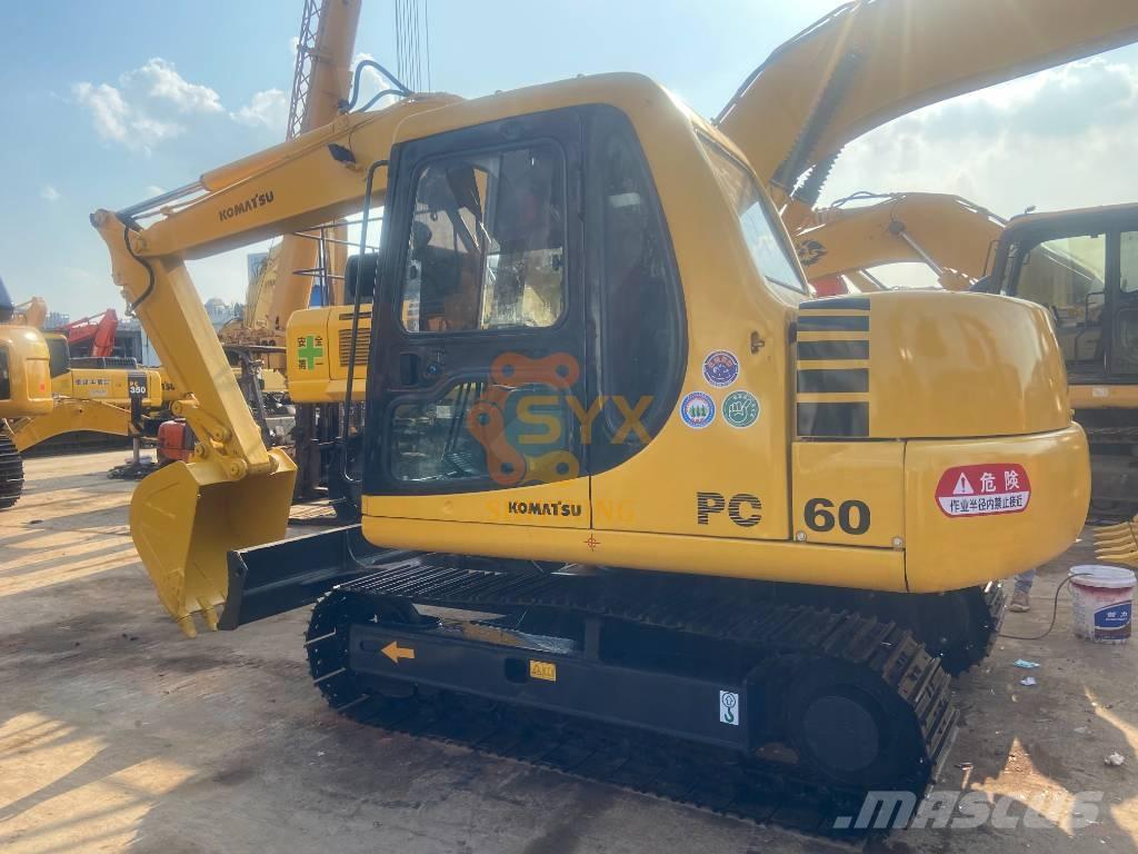 Komatsu PC 60 Paletli ekskavatörler