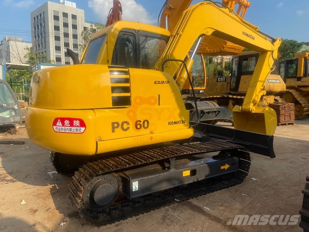 Komatsu PC 60 Paletli ekskavatörler
