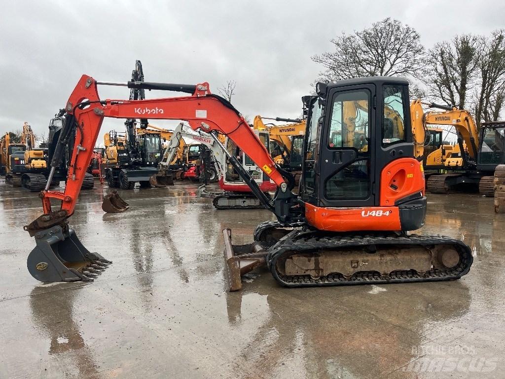 Kubota U 48-4 Mini ekskavatörler, 7 tona dek