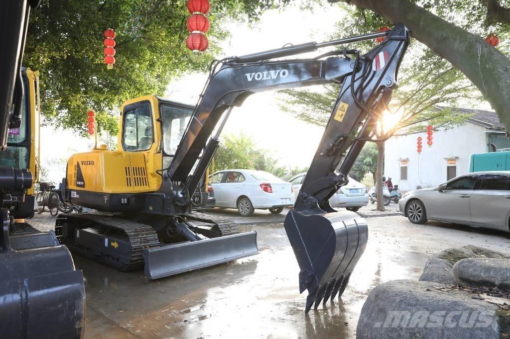 Volvo EC 55 B Mini ekskavatörler, 7 tona dek