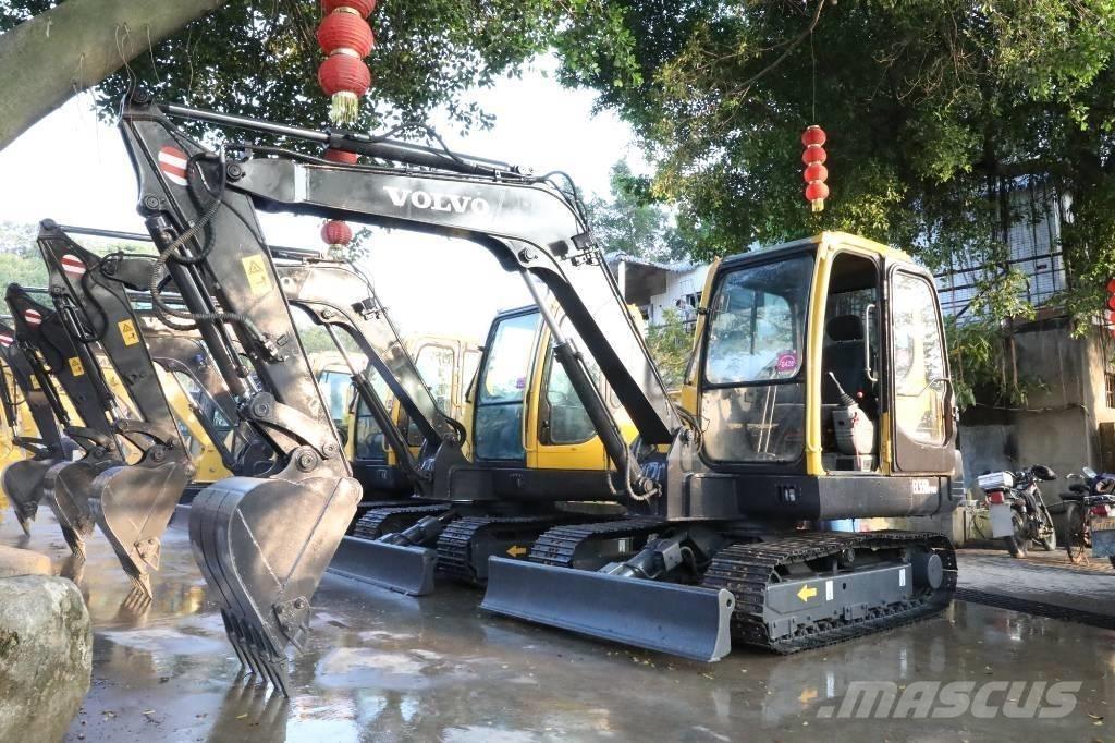Volvo EC 55 B Mini ekskavatörler, 7 tona dek