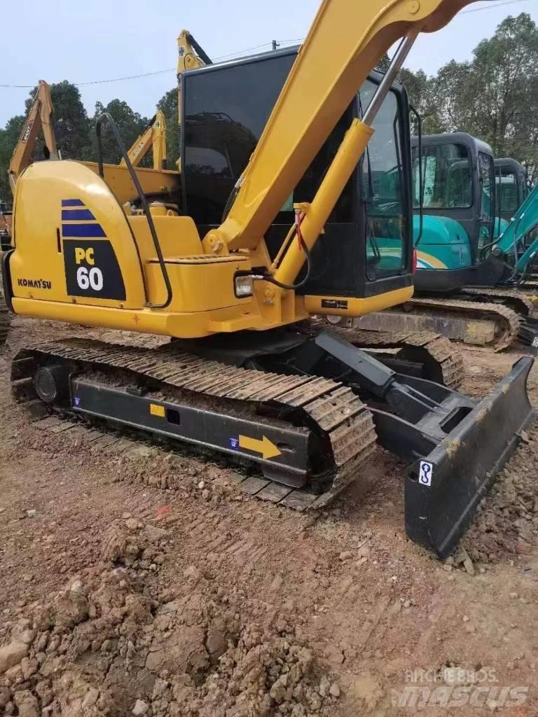Komatsu PC 60 Paletli ekskavatörler
