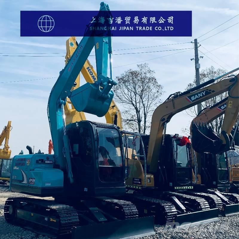Kobelco SK 75 Mini ekskavatörler, 7 tona dek