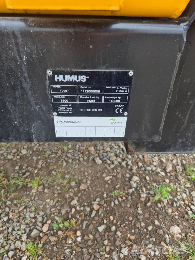 Humus 12VP Hububat/Silaj Römorkları