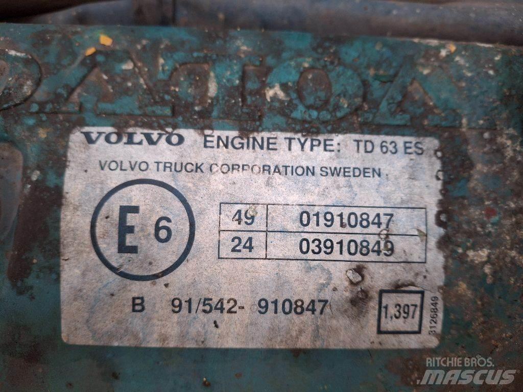Volvo TD63E Motorlar