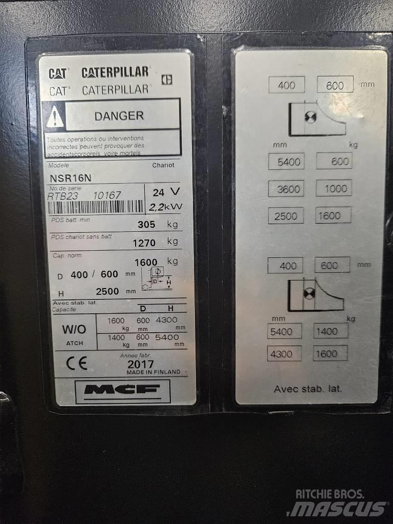 CAT NSR16N Akülü depo ekipmanları