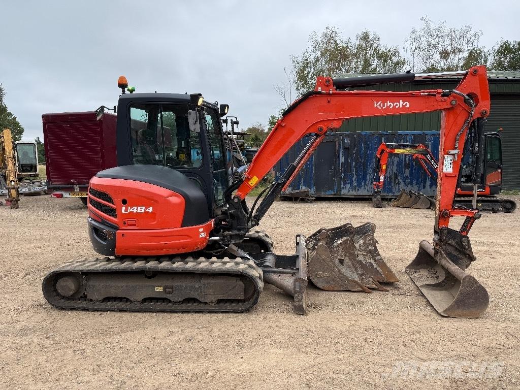 Kubota U 48-4 Mini ekskavatörler, 7 tona dek