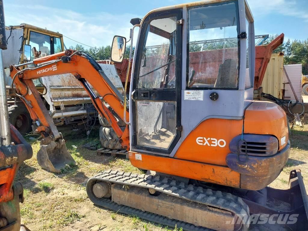 Hitachi EX 30-2 Mini ekskavatörler, 7 tona dek