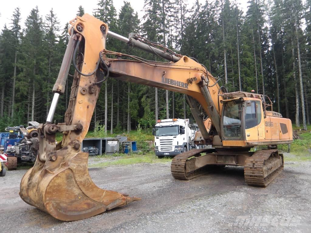 Liebherr R 956 LC Paletli ekskavatörler