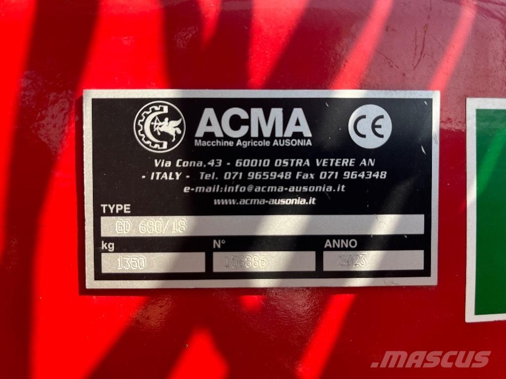  ACMA GD 680/18 Balya sarma makinalari