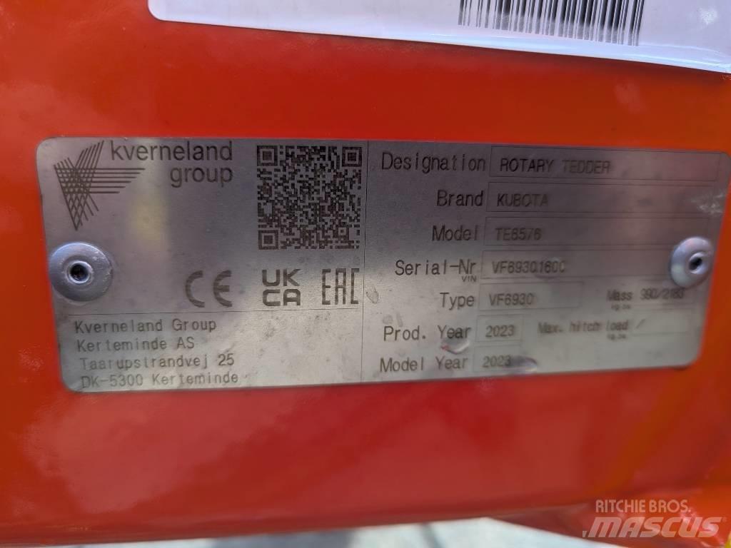 Kubota TE 6576 Ot, samanlık ve yem makinesi aksesuarları