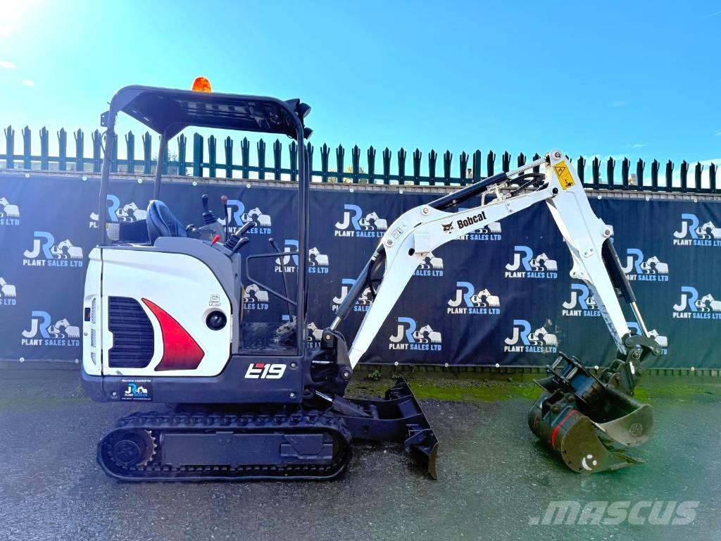 Bobcat E 19 Mini ekskavatörler, 7 tona dek