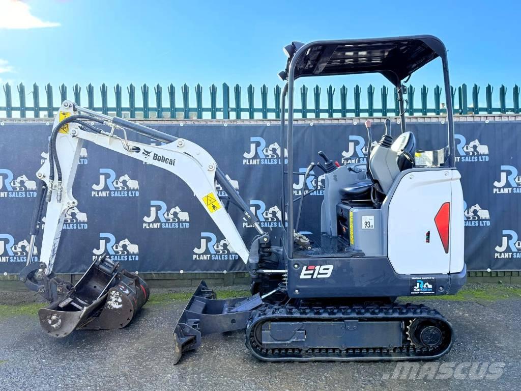 Bobcat E 19 Mini ekskavatörler, 7 tona dek